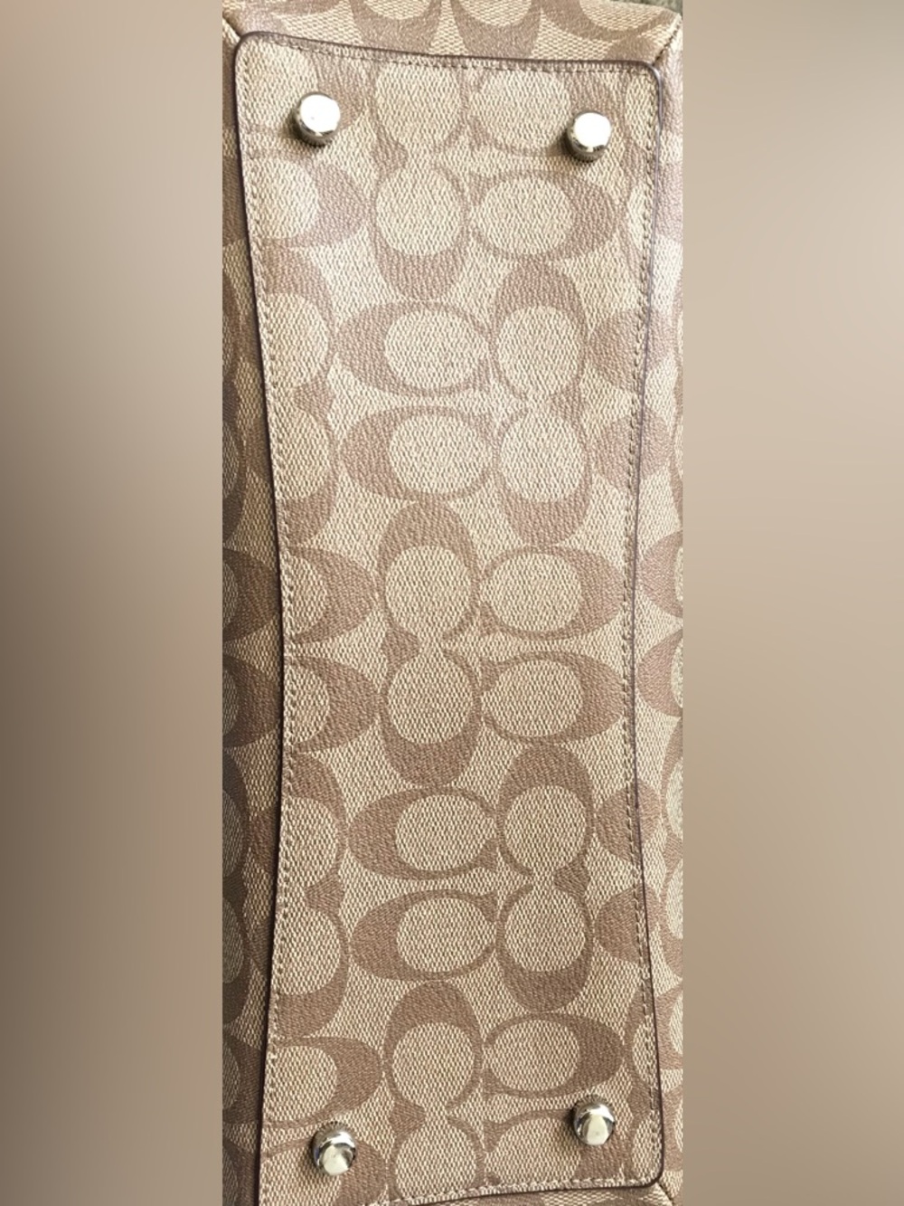 Coach Sage Carryall Signature Canvas Satchel - Perfect Condition Worn Once. - Picture 6 of 7